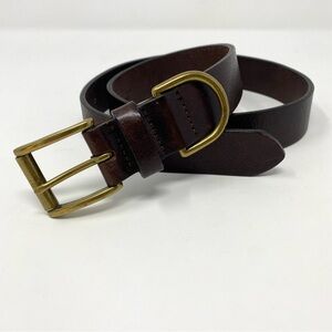 Eddie Bauer Vintage Men’s Brown Leather Belt